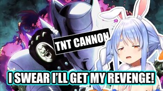 【Hololive】Pekora is Done and Swears Revenge After being tipped to use TNT cannon 【English Sub】