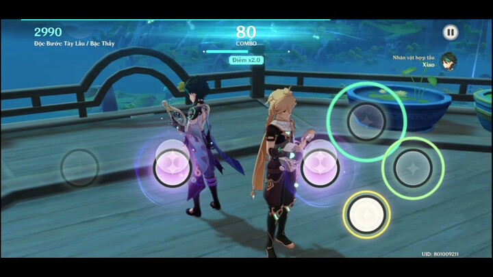 Genshin Impact | Aether x Xiao | Event Giai Điệu Vang Vọng - Độc Bước Tây Lầu