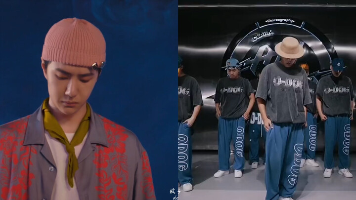 Kapten Wang & Kapten Tim Koreografer Jingwei mempersembahkan tarian spektakuler. Anak laki-laki ini 