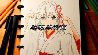 I draw Asahi Amagami