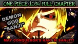 One piece 1034 full chapter | May Conquerors haki si Sanji??? Sanji vs Queen