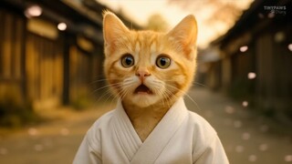 Kitten Gets Bullied 🥲 Mama Cat Sends Him to Karate Class 🥋 The Ending Will Sur