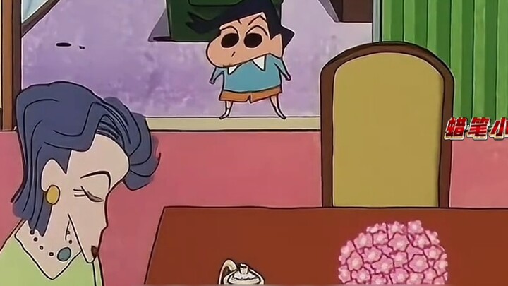 Shin-chan will always appear when Kazama is in dire straits.