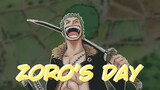 [One Piece] Zoro's Day - Gambar Ulang Tahun Roronoa Zoro (11/11/2023)