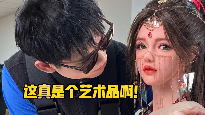 Ini benar-benar sebuah karya seni! Rekaman langsung patung dada Putri Tiangong Zao Wu Fengyi!