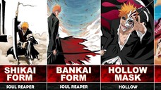 Kurosaki Ichigo All Form