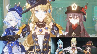 【原神x素晴】为美好的世界献上祝福（ 胖次名场面）！！