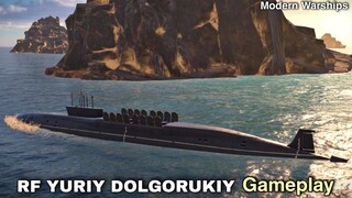 Modern Warships: RF YURIY DOLGORUKIY in action. online match gameplay.