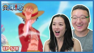 HOLYYY LUFFY IS SO FAST NOW 🤯👊🏻 | One Piece Episode 528 Couples Reaction & Discussion