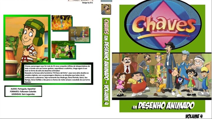 Chaves em desenho animado volume 4