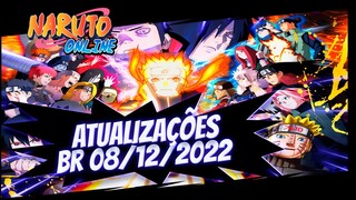 SUPER ATUALIZAÇÃO BR 08/12/2022 Arena do Duelo, Fukurokumaru 100k, Kimimaro Hallo BT - Naruto Online