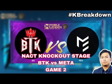BTK vs META, Game 2 - North America Challenger Tournament Analyst by KB! - #KBreakdown