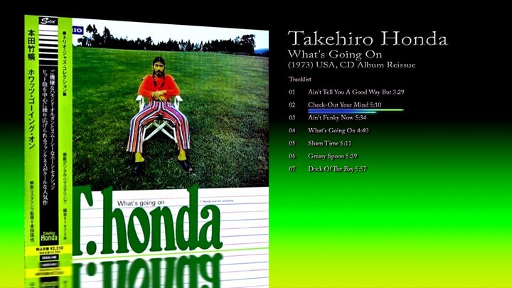 Takehiro Honda (1973) What's Going On [2012 CD Reissue, Album]