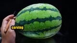[Food Carving] Turn watermelon into "Azur Lane"