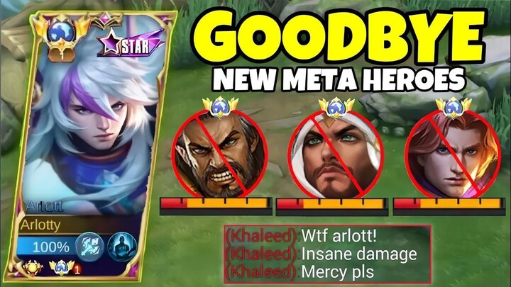 GLOBAL ARLOTT SECRET TRICK TO DOMINATE THE EARLY GAME ENEMIES!! ARLOTT BEST BUIL