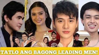Francine Diaz with her THREE LEADING MEN