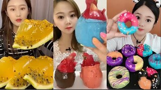 [ASMR] THÁNH ĂN ĐÁ| Ăn Đá lạnh, chocola đông lạnh đa màu sắc| Ice Eating MUKBANG SATİSFYİNG#122