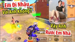 Lần Đầu Youtuber RinRin Rủ Gái Xinh ĐI NHẬU Và Cái kết "NGỦ NGOÀI ĐƯỜNG" | PUBG Mobile