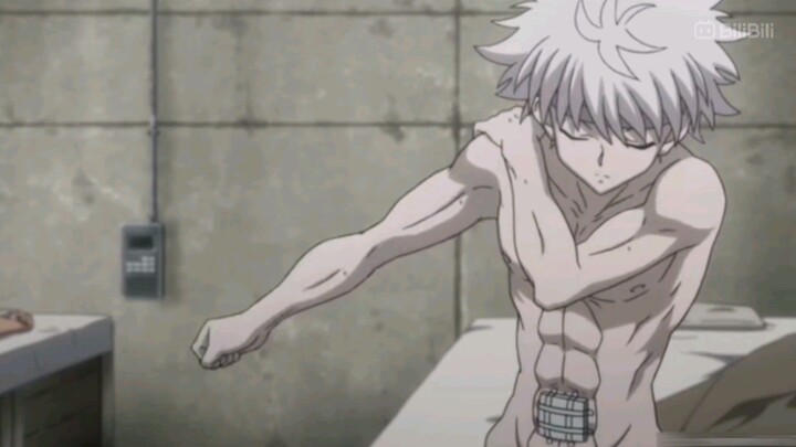 killua's body build