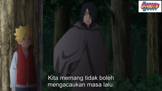 Akhir Perjalanan Waktu Boruto dan Sasuke Part 2