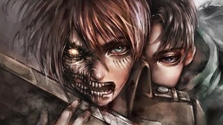 attack on titan eren ZOMBIE BAD WOLF
