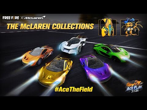 Free Fire x McLaren Collaboration Collections | Garena Free Fire