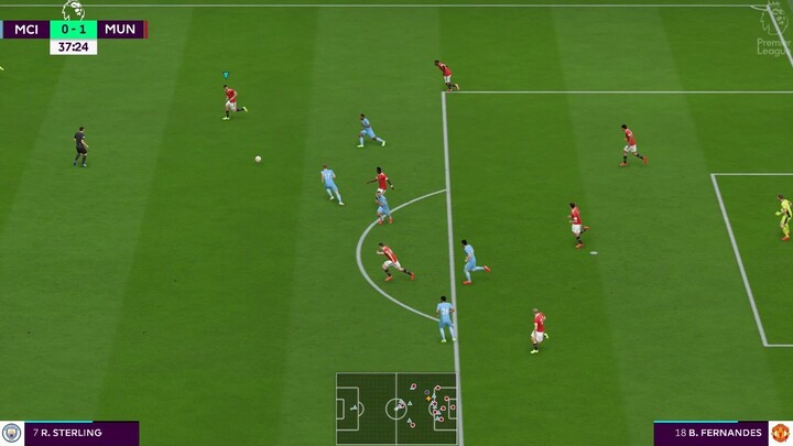 MANCHESTER CITY - MANCHESTER UTD - TRẢI NGHIỆM DERBY MANCHESTER TRÊN FIFA 19 MOD