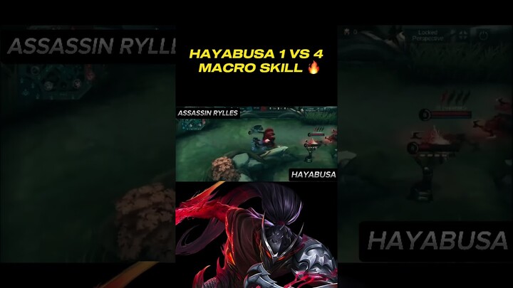 IF YOU CAN PLAY HAYABUSA LIKE THIS YOU'RE A MASTER #mobilelegends #rylles  #mlbb #mplph #mplid