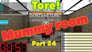 Dero&Tore (Japanese game show) - Tore Mummy room - I'm dead in a coffin... | Part 24