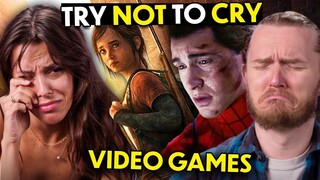 Try Not To Cry: Video Game Death Scenes (The Last of Us, Spider-Man, The Walking Dead) | React