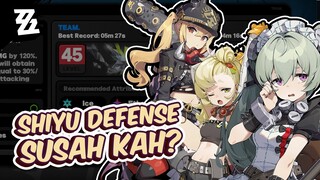 Shiyu Defense Susah? Paksa Kelarin Bisa? | Zenless Zone Zero