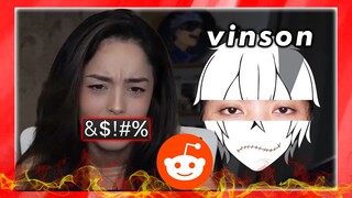 RAE IS NOW MAD AT VINSON EDITS | Valkyrae Reddit Recap Reaction #0006