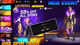 Free fire new 5th anniversary royale event || 50% Off All Spin Event Free Fire | Free Fire Royale