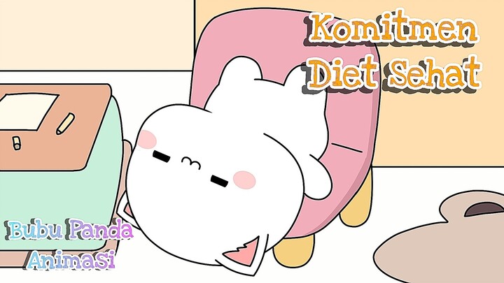 Komitmen Diet Sehat || Bubu Panda Animasi