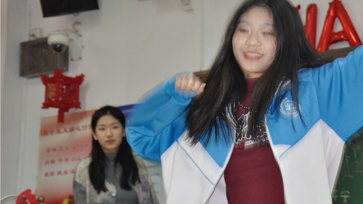 The senior high school party was crazy and we danced to Ado's song