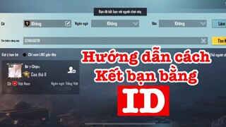 Hướng Dẫn Cách Kết Bạn Pubg Mobile