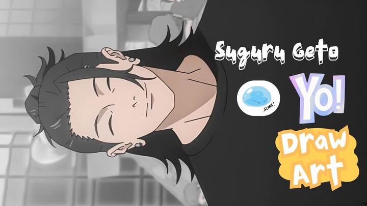 Senyuman Geto Sebelum dirasuki oleh Kenjaku - Chibi Art Jujutsu Kaisen Season 2 🔥