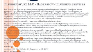PlumbingWurx LLC - Hagerstown Plumbing Services