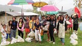 Giving Away Relief Goods To My Neighborhood In The Province Philippines