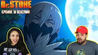 STONE WARS! Dr. Stone Episode 18 REACTION!!!