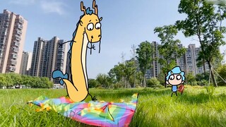 No matter when, dad is your most reliable support! | Original animation | My dad is a dragon
