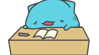 【猫猫虫咖波】我得了一种坐在书桌前就会睡着的病Zzzzz...