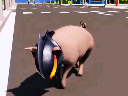 捷德和贝利亚老猪打起来了