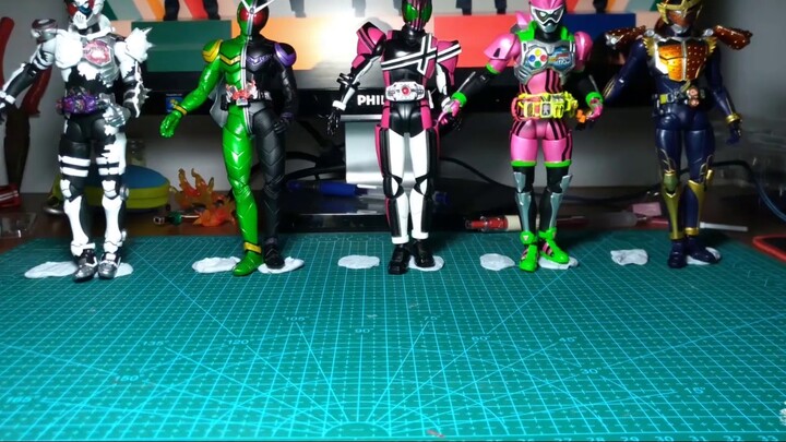 [Animasi Kamen Rider Stop Motion] Pulau Harta Karun Baru