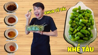 CrisDevilGamer ĂN KHẾ TÀU cùng 4 LOẠI NƯỚC CHẤM HÀNG ĐẦU VIỆT NAM