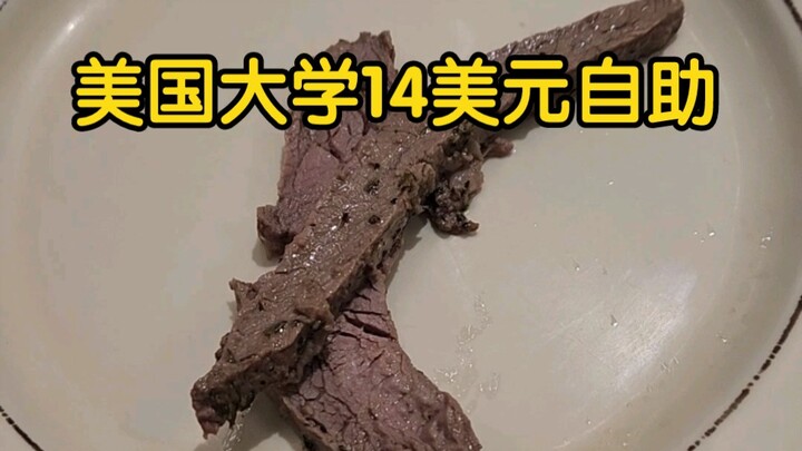 What’s a $14 All-You-Can-Eat Buffet Like at an American University Cafeteria? Your Hands Shake Just 