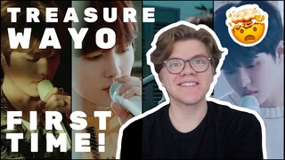 TREASURE : JIHOON x JUNKYU x MASHIHO x BANG YE DAM x JEONG WOO - 왜요 WAYO LIVE VIDEO  | REACTION!