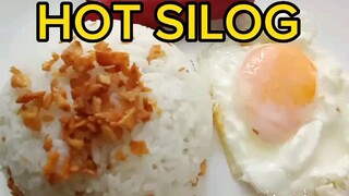 Hot sa sarap HOTSILOG #cooking #breakfast #friedrice #easyrecipes #pilipinofood #yummy #chef#meals