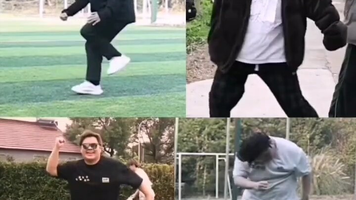 羊村4人迷惑跳舞动作
