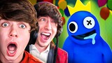 We Played RAINBOW FRIENDS in Roblox...